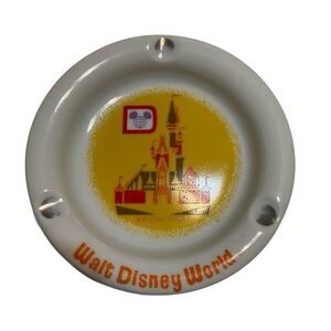 Vintage 80’s Disney Castle Ashtray. No chips.